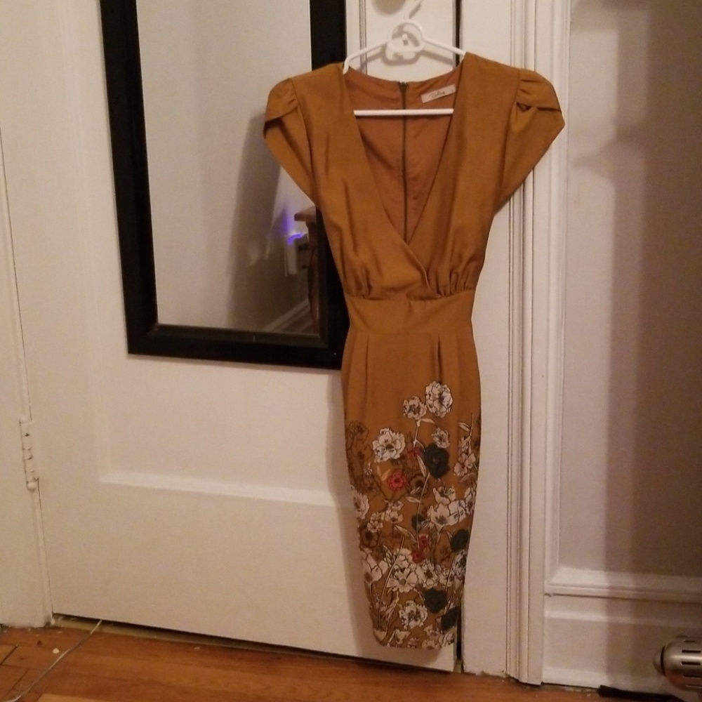 Yellow dress